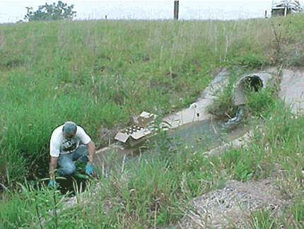 Surface water sampling